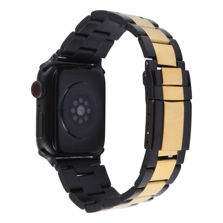 Correia de relógio em aço inoxidável com três contas, para Apple Watch Series 3 38mm, para Apple Watch Series 3 42mm, para Apple Watch Series 2 42mm, para Apple Watch Series 2 38mm, para Apple Watch 42mm