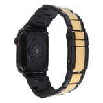 Correia de Relógio em Aço Inoxidável com Três Contas, Para Apple Watch 38mm