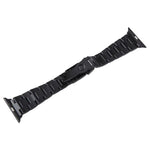 Correia de Relógio em Aço Inoxidável com Três Contas, Para Apple Watch 38mm