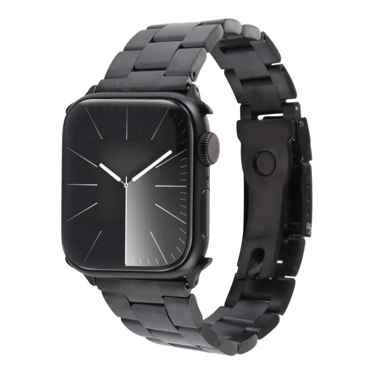 Correia de Relógio em Aço Inoxidável com Três Contas, Para Apple Watch 38mm