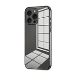 Transparent Plating Fine Hole Phone Case, For iPhone 16 Pro, For iPhone 16 Plus, For iPhone 16, For iPhone 15 Pro Max, For iPhone 15 Pro, For iPhone 15 Plus