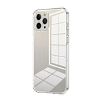 Transparent Plating Fine Hole Phone Case, For iPhone 13 Pro Max, For iPhone 13 Pro, For iPhone 13, For iPhone 12, For iPhone 12 Pro Max, For iPhone 12 Pro