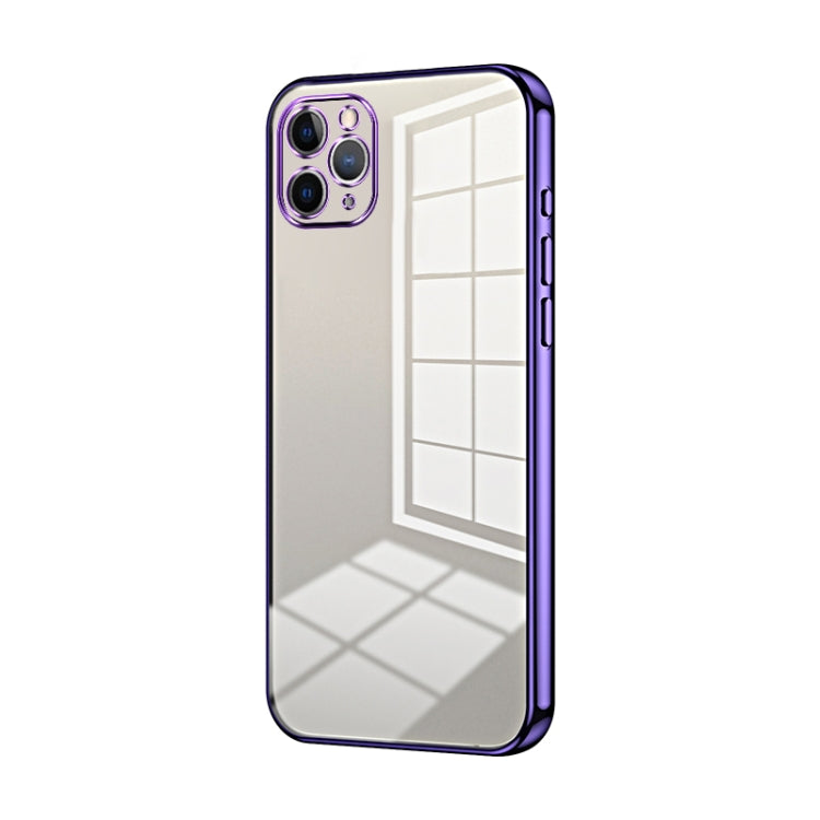 Capa de telemóvel transparente com orifícios finos e revestimento, para iPhone 11 Pro Max, para iPhone 11, para iPhone 11 Pro, para iPhone X / XS, para iPhone XR, para iPhone XS Max