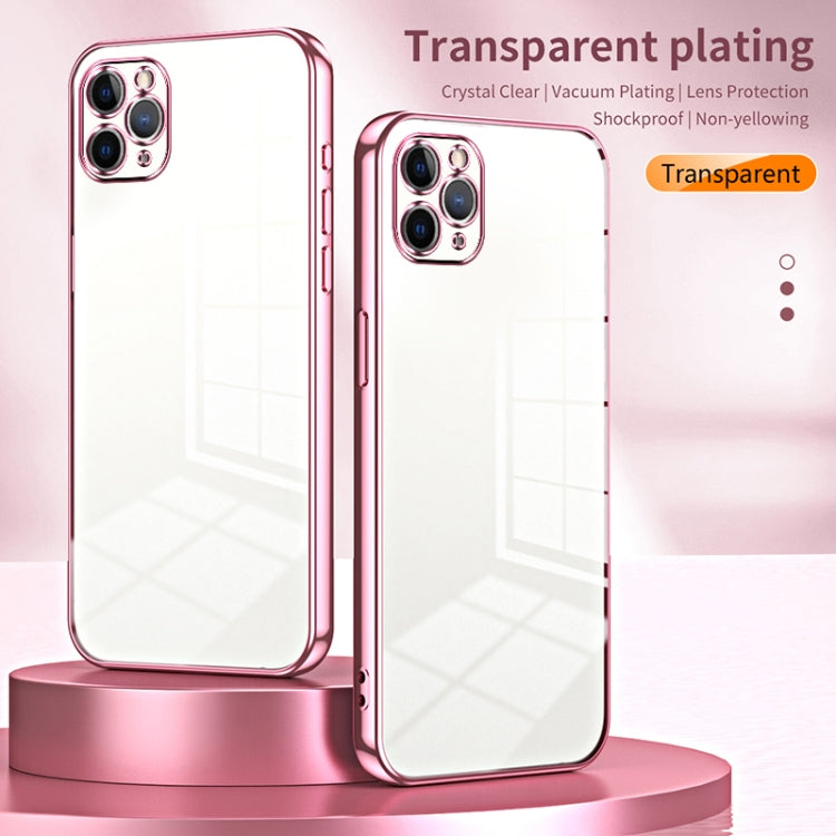 Capa de telemóvel transparente com orifícios finos e revestimento, para iPhone 11 Pro Max, para iPhone 11, para iPhone 11 Pro, para iPhone X / XS, para iPhone XR, para iPhone XS Max