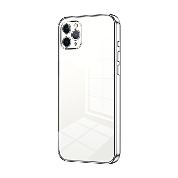 Capa de telemóvel transparente com orifícios finos e revestimento, para iPhone 11 Pro Max, para iPhone 11, para iPhone 11 Pro, para iPhone X / XS, para iPhone XR, para iPhone XS Max