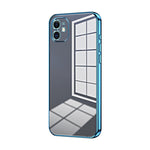 Capa de telemóvel transparente com orifícios finos e revestimento, para iPhone 11 Pro Max, para iPhone 11, para iPhone 11 Pro, para iPhone X / XS, para iPhone XR, para iPhone XS Max