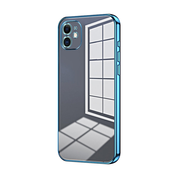 Capa de telemóvel transparente com orifícios finos e revestimento, para iPhone 11 Pro Max, para iPhone 11, para iPhone 11 Pro, para iPhone X / XS, para iPhone XR, para iPhone XS Max