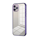 Capa de telemóvel transparente com orifícios finos e revestimento, para iPhone 11 Pro Max, para iPhone 11, para iPhone 11 Pro, para iPhone X / XS, para iPhone XR, para iPhone XS Max