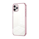 Capa de telemóvel transparente com orifícios finos e revestimento, para iPhone 11 Pro Max, para iPhone 11, para iPhone 11 Pro, para iPhone X / XS, para iPhone XR, para iPhone XS Max