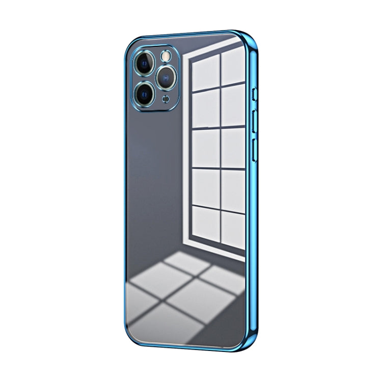 Capa de telemóvel transparente com orifícios finos e revestimento, para iPhone 11 Pro Max, para iPhone 11, para iPhone 11 Pro, para iPhone X / XS, para iPhone XR, para iPhone XS Max