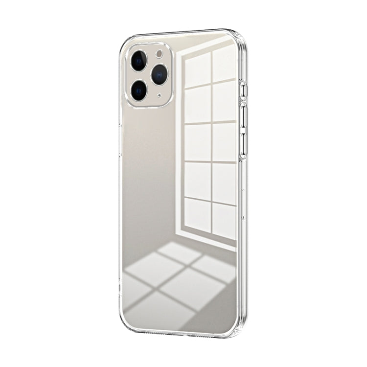 Capa de telemóvel transparente com orifícios finos e revestimento, para iPhone 11 Pro Max, para iPhone 11, para iPhone 11 Pro, para iPhone X / XS, para iPhone XR, para iPhone XS Max