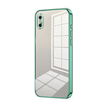 Capa de telemóvel transparente com orifícios finos e revestimento, para iPhone 11 Pro Max, para iPhone 11, para iPhone 11 Pro, para iPhone X / XS, para iPhone XR, para iPhone XS Max