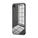 Capa de telemóvel transparente com orifícios finos e revestimento, para iPhone 11 Pro Max, para iPhone 11, para iPhone 11 Pro, para iPhone X / XS, para iPhone XR, para iPhone XS Max