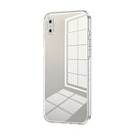 Capa de telemóvel transparente com orifícios finos e revestimento, para iPhone 11 Pro Max, para iPhone 11, para iPhone 11 Pro, para iPhone X / XS, para iPhone XR, para iPhone XS Max