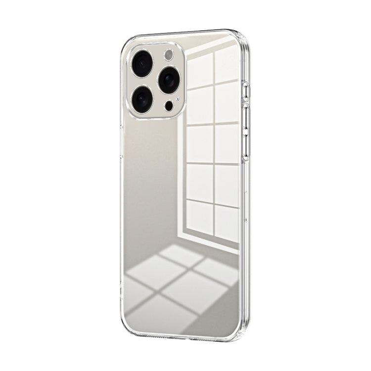 Capa de telemóvel transparente com orifícios finos e revestimento, para iPhone 17e / 16e, para iPhone 17 Pro Max, para iPhone 17 Pro, para iPhone 17, para iPhone Air, para iPhone 16 Pro Max