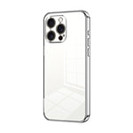Capa de telemóvel transparente com orifícios finos e revestimento, para iPhone 17e / 16e, para iPhone 17 Pro Max, para iPhone 17 Pro, para iPhone 17, para iPhone Air, para iPhone 16 Pro Max