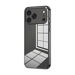 Capa de telemóvel transparente com orifícios finos e revestimento, para iPhone 17e / 16e, para iPhone 17 Pro Max, para iPhone 17 Pro, para iPhone 17, para iPhone Air, para iPhone 16 Pro Max