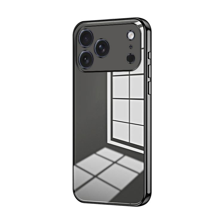 Capa de telemóvel transparente com orifícios finos e revestimento, para iPhone 17e / 16e, para iPhone 17 Pro Max, para iPhone 17 Pro, para iPhone 17, para iPhone Air, para iPhone 16 Pro Max