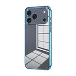 Capa de telemóvel transparente com orifícios finos e revestimento, para iPhone 17e / 16e, para iPhone 17 Pro Max, para iPhone 17 Pro, para iPhone 17, para iPhone Air, para iPhone 16 Pro Max