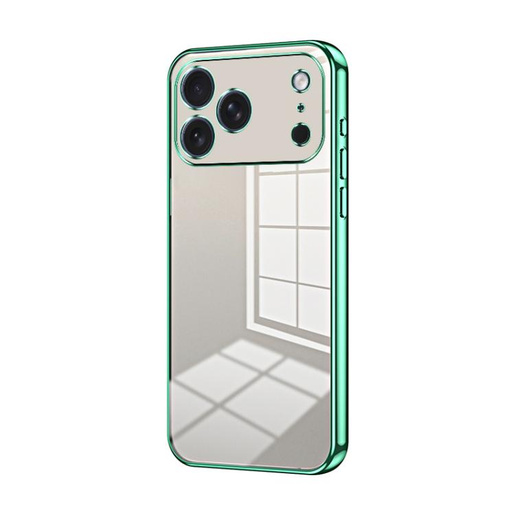 Capa de telemóvel transparente com orifícios finos e revestimento, para iPhone 17e / 16e, para iPhone 17 Pro Max, para iPhone 17 Pro, para iPhone 17, para iPhone Air, para iPhone 16 Pro Max