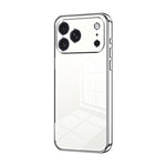 Capa de telemóvel transparente com orifícios finos e revestimento, para iPhone 17e / 16e, para iPhone 17 Pro Max, para iPhone 17 Pro, para iPhone 17, para iPhone Air, para iPhone 16 Pro Max