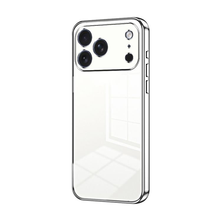 Capa de telemóvel transparente com orifícios finos e revestimento, para iPhone 17e / 16e, para iPhone 17 Pro Max, para iPhone 17 Pro, para iPhone 17, para iPhone Air, para iPhone 16 Pro Max