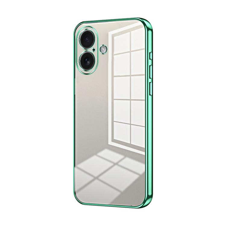 Capa de telemóvel transparente com orifícios finos e revestimento, para iPhone 17e / 16e, para iPhone 17 Pro Max, para iPhone 17 Pro, para iPhone 17, para iPhone Air, para iPhone 16 Pro Max
