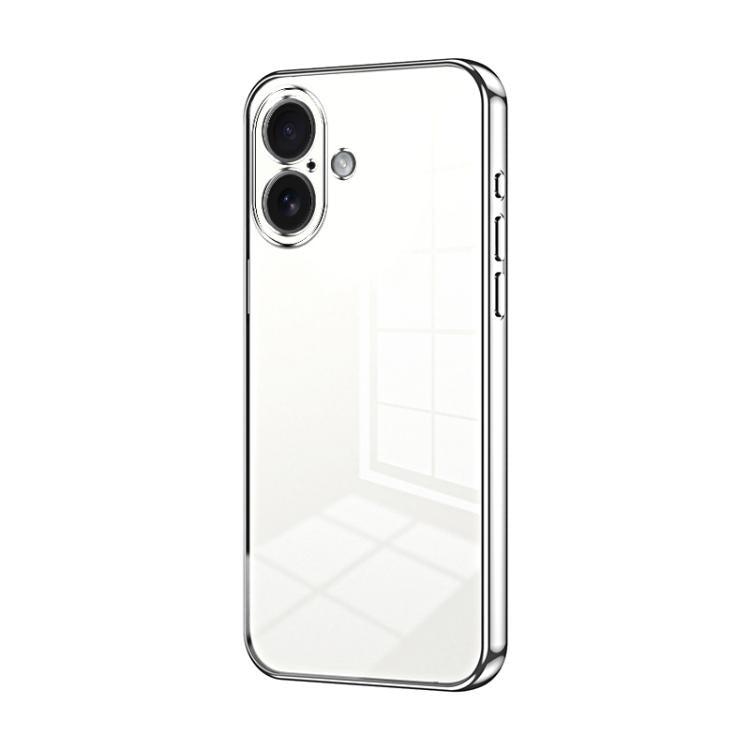 Capa de telemóvel transparente com orifícios finos e revestimento, para iPhone 17e / 16e, para iPhone 17 Pro Max, para iPhone 17 Pro, para iPhone 17, para iPhone Air, para iPhone 16 Pro Max