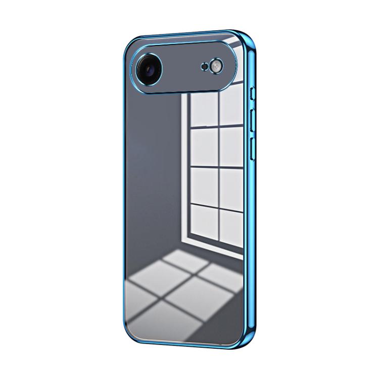 Capa de telemóvel transparente com orifícios finos e revestimento, para iPhone 17e / 16e, para iPhone 17 Pro Max, para iPhone 17 Pro, para iPhone 17, para iPhone Air, para iPhone 16 Pro Max