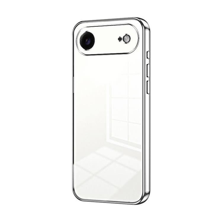 Capa de telemóvel transparente com orifícios finos e revestimento, para iPhone 17e / 16e, para iPhone 17 Pro Max, para iPhone 17 Pro, para iPhone 17, para iPhone Air, para iPhone 16 Pro Max