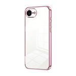 Capa de telemóvel transparente com orifícios finos e revestimento, para iPhone 17e / 16e, para iPhone 17 Pro Max, para iPhone 17 Pro, para iPhone 17, para iPhone Air, para iPhone 16 Pro Max