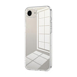 Capa de telemóvel transparente com orifícios finos e revestimento, para iPhone 17e / 16e, para iPhone 17 Pro Max, para iPhone 17 Pro, para iPhone 17, para iPhone Air, para iPhone 16 Pro Max