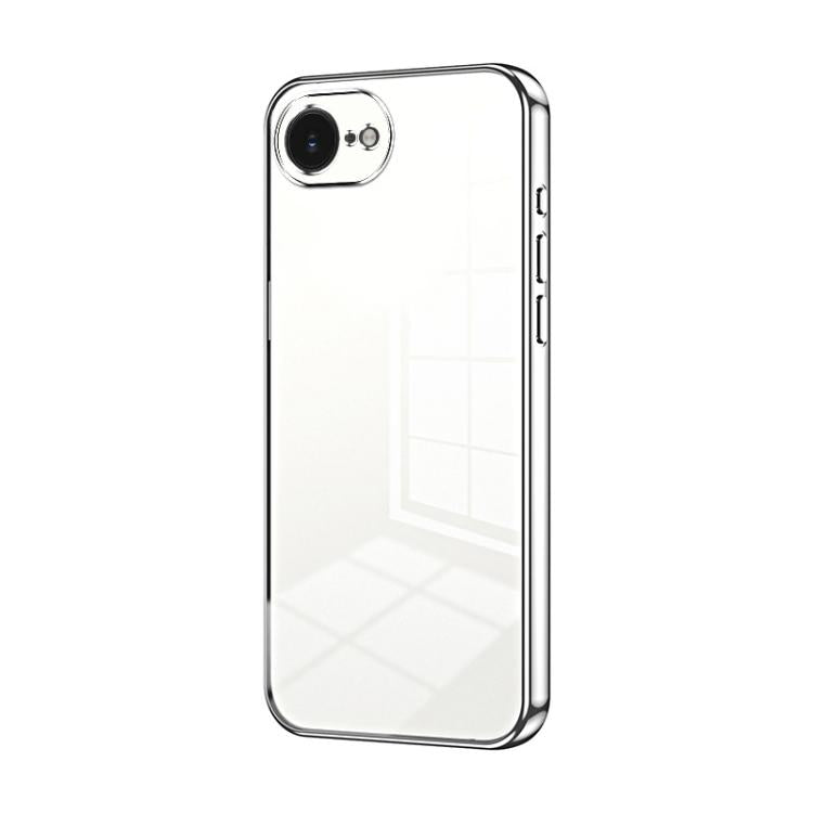Capa de telemóvel transparente com orifícios finos e revestimento, para iPhone 17e / 16e, para iPhone 17 Pro Max, para iPhone 17 Pro, para iPhone 17, para iPhone Air, para iPhone 16 Pro Max