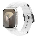 Correia de Relógio em Pele Genuína Paracord Simples, Para Apple Watch 42mm, Para Apple Watch 38mm
