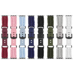 Correia de Relógio em Pele Genuína Paracord Simples, Para Apple Watch 42mm, Para Apple Watch 38mm