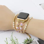 Butterfly Chain Bracelet Metal Watch Band, For Apple Watch SE 2022 44mm, For Apple Watch Series 7 41mm, For Apple Watch Series 7 45mm, For Apple Watch SE 40mm, For Apple Watch SE 44mm, For Apple Watch Series 6 40mm, For Apple Watch Series 6 44mm       ...