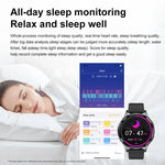 Smartwatch com Ecrã de 1,43 polegadas, Pulseira de Silicone, Chamada Bluetooth, Suporte a ECG / Açúcar no Sangue Não Invasivo, Pulseira de Silicone Preta, Pulseira de Silicone Amarelo Claro