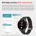 Smartwatch com Ecrã de 1,43 polegadas, Pulseira de Silicone, Chamada Bluetooth, Suporte a ECG / Açúcar no Sangue Não Invasivo, Pulseira de Silicone Preta, Pulseira de Silicone Amarelo Claro
