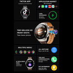 1.53 inch Front Camera Smart Watch Support AI Voice / SIM Card, 1GB+16GB, 2GB+32GB