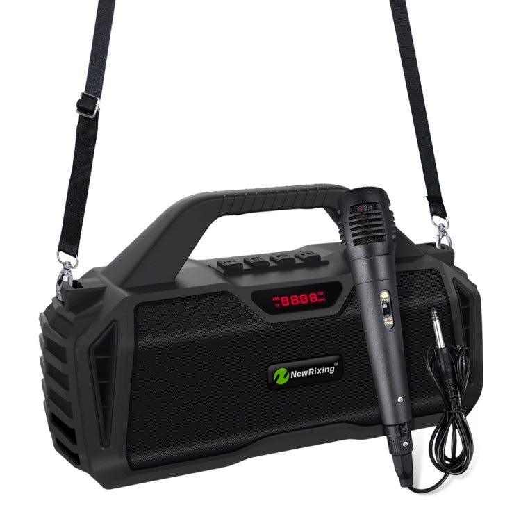 NewRixing NR6011 Altifalante Bluetooth Sem Fios Portátil 20W TWS Subwoofer, NR6011