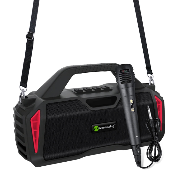 NewRixing NR6011 Altifalante Bluetooth Sem Fios Portátil 20W TWS Subwoofer, NR6011