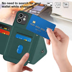 Capa de telemóvel com bolsa para cartões de textura rombica RFID com cordão longo, para iPhone 12 mini, para iPhone 11 Pro Max, para iPhone 11, para iPhone 11 Pro, para iPhone XS / X, para iPhone XR, para iPhone XS Max, para iPhone 8 Plus / 7 Plus