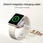Carregador Sem Fios Magnético JOYROOM S-IW011 3.5W Para Apple Watch Series, Comprimento: 1.2m, S-IW011