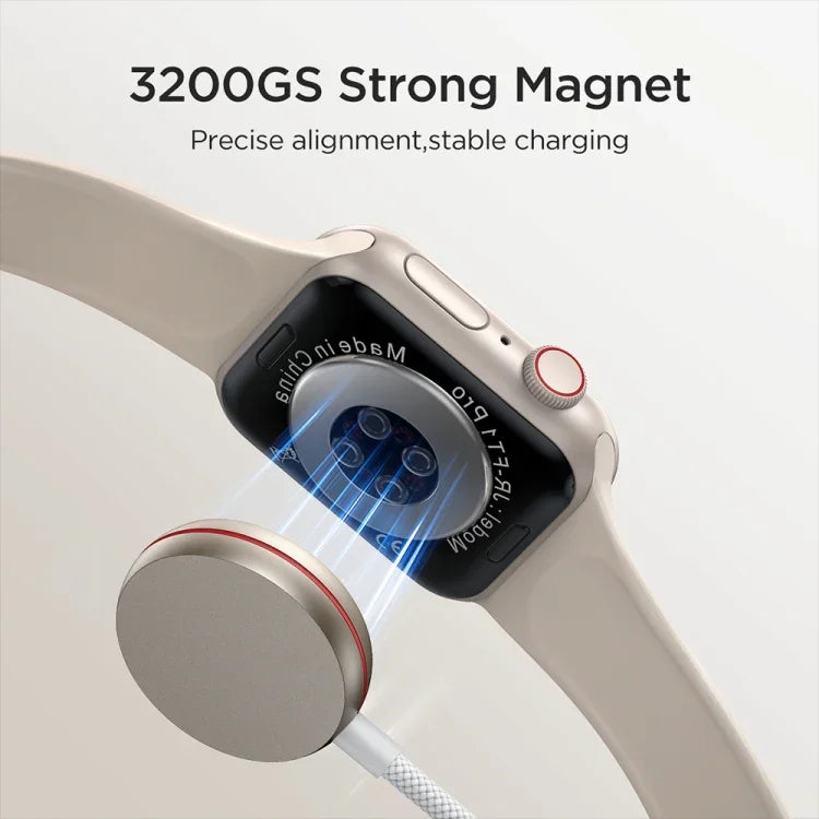 Carregador Sem Fios Magnético JOYROOM S-IW011 3.5W Para Apple Watch Series, Comprimento: 1.2m, S-IW011