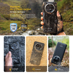 Ulefone Armor 23 Ultra Rugged Phone, 6,78 polegadas Android 13 MediaTek Dimensity 8020 Octa Core até 2,6GHz, Rede: 5G, NFC, OTG, Mensagens por satélite, 12GB+512GB