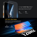 Ulefone Armor 23 Ultra Rugged Phone, 6,78 polegadas Android 13 MediaTek Dimensity 8020 Octa Core até 2,6GHz, Rede: 5G, NFC, OTG, Mensagens por satélite, 12GB+512GB