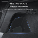 For Tesla Model Y 2021-2023 2pcs / Set Car Trunk Side Storage Box, Flagship Model, with Cover, without Cover