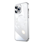 Magsafe Magnetic Electroplated PC Phone Case, For iPhone 15 Pro Max, For iPhone 15 Pro, For iPhone 15 Plus, For iPhone 15
