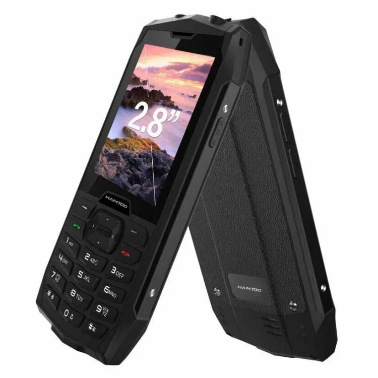 HAMTOD H3 Telefone Rugged, 2,8 polegadas T107 ARM CortexTM A7 Quad-core 1,0GHz, Rede: 4G, VoLTE, BT, SOS, Versão UE