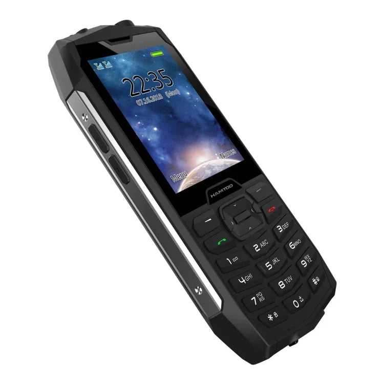 HAMTOD H3 Telefone Rugged, 2,8 polegadas T107 ARM CortexTM A7 Quad-core 1,0GHz, Rede: 4G, VoLTE, BT, SOS, Versão UE